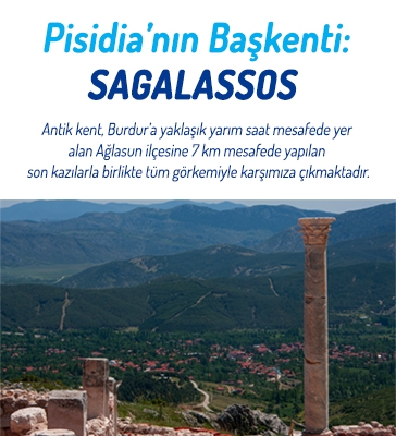 Pisidia’nın (Göller Bölgesi) Başkenti: Sagalassos