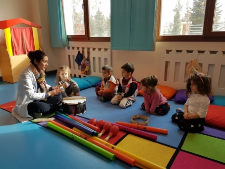 Ankara - İncek Okyanus Koleji, Okul Öncesi | Fotoğraf | "Müzik, ruhun