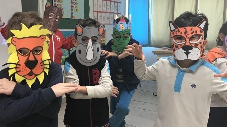 1. Sınıf Öğrencileri “Animals - Hayvanlar” Konusunu Öğreniyor