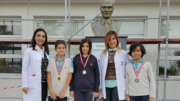 Adana Okyanus Koleji’nde 6. Sınıf TEOG Deneme 1 Sınavında Dereceye Giren Öğrenciler