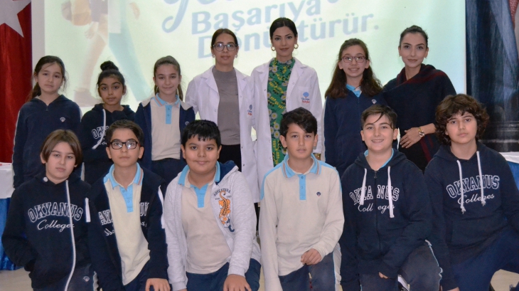 Adana Okyanus Koleji Ortaokulu 6. Sınıflar arasın "kelime yarışması"