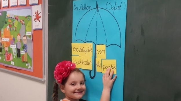 Ataşehir Okyanus 2.Sınıf Öğrencileri 'Çok Renkli Şemsiyeler' Etkinliği Yaptı