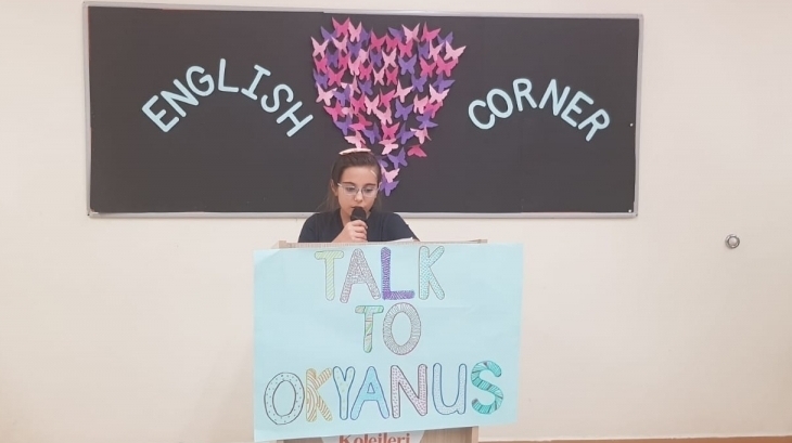 Ataşehir Okyanus Koleji 5. sınıf öğrencileri Talk to Okyanus etkinliğini gerçekleştirdi.
