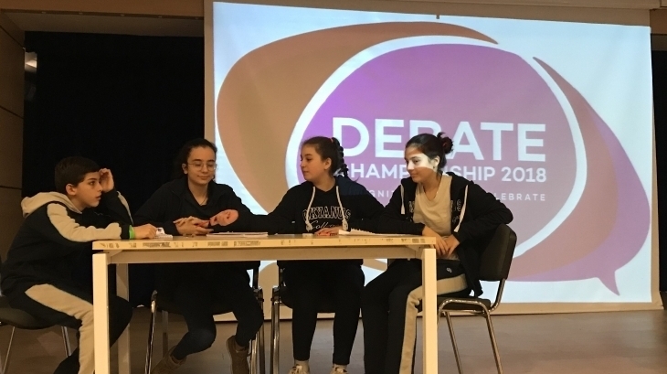 Ataşehir Okyanus Koleji Ortaokul 7. Sınıflar arası Debate Etkinliği