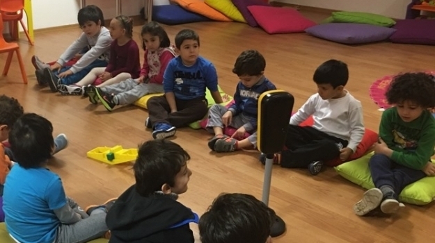 Bahçelievler Okyanus Koleji Okul Öncesi Rüzgâr Grubu Türkçe Dil Etkinliği Dersinde