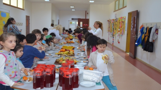 Bahçeşehir Okyanus İlköğretim Öğrencilerinden 'Okyanus Sofrası'
