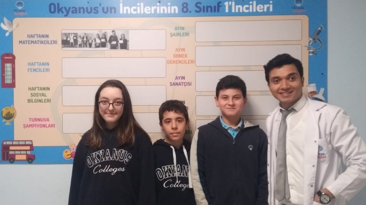 Bayrampaşa Okyanus Koleji Ortaokulu Sosyal Bilgiler Zümresi Haftanın Sosyal Bilginlerini seçti