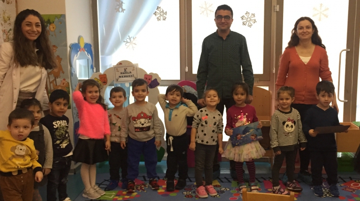 Beykent  Okyanus Koleji Okul Öncesi Çiçekler Grubu Aile Katılımı Etkinliğinde