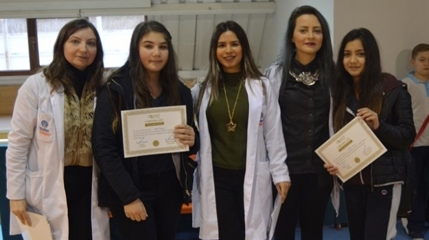 Beykent Okyanus Koleji Ortaokulda Osmite Sunumları Sertifika Töreni
