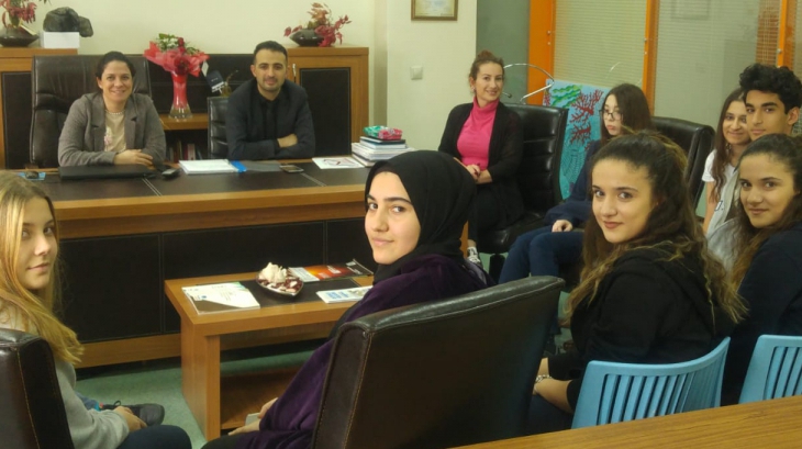 Beylikdüzü Okyanus Anadolu Lisesi ''Okul Öğrenci Meclisi Toplantıda''