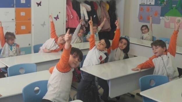 Eryaman Okul Öncesi Bölümü Güneş Grubu Öğrencileri İlkokula Hazırlık Dersi Etkinliğinde