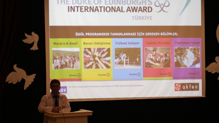Eryaman Okyanus Anadolu Lisesinde Uluslararası Gençlik Ödülleri Ödül Töreni Heyecanı