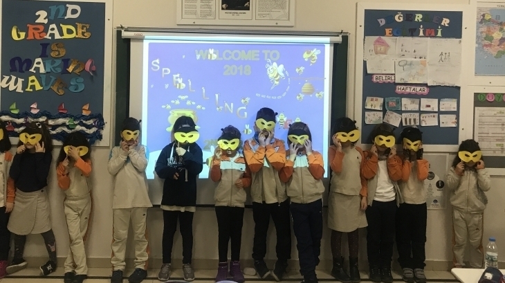 Eryaman Okyanus Koleji İlkokul Kademesi 2. Sınıf Öğrencilerinin ‘Spelling Bee’ Heyecanı