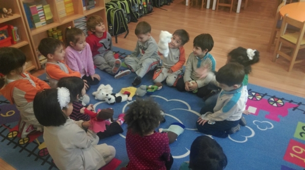 Fatih Okul Öncesi Balıklar Gurubu Türkçe Dil Etkinliği Dersinde