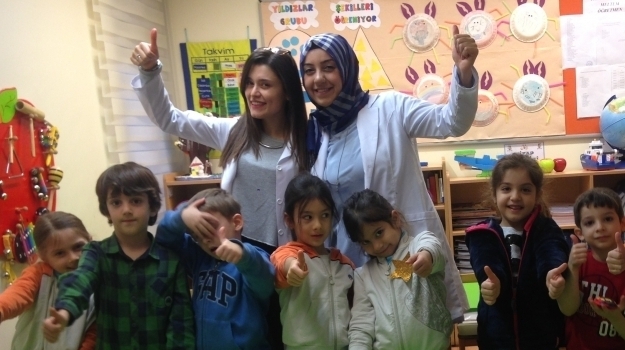 Fatih Okyanus Koleji Okul Öncesi Yıldızlar Grubu Bilingual Dersinde
