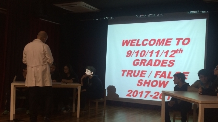Anadolu Lisesi'nde "True False" Yarışması