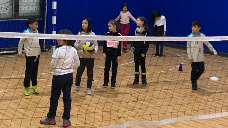 İncek Okyanus Koleji İlkokul Kademesi "Voleybol Turnuvası" Başladı