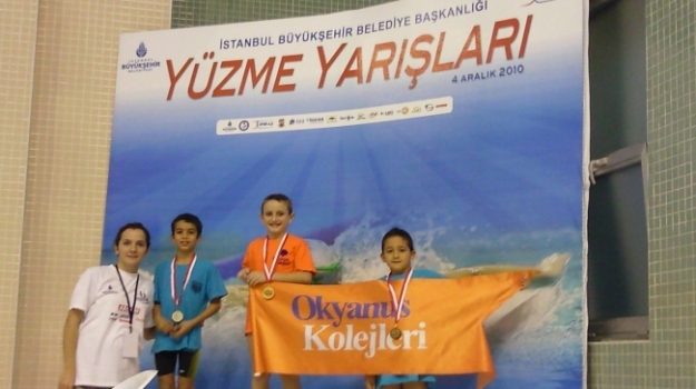 İstanbul İl Yüzme Şampiyonu Okyanus Kolejlerinde