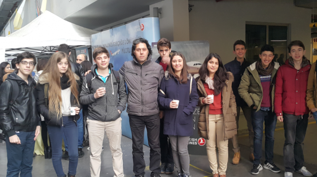 Halkalı Okyanus Lisesi İstanbul Ticaret Üniversitesi' nin Düzenlediği Havacılık Fuarında