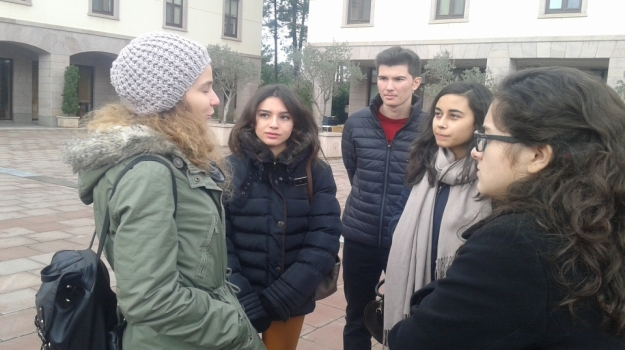Ataşehir Okyanus Koleji Öğrencileri Koç Üniversitesi'ni Ziyaret Etti