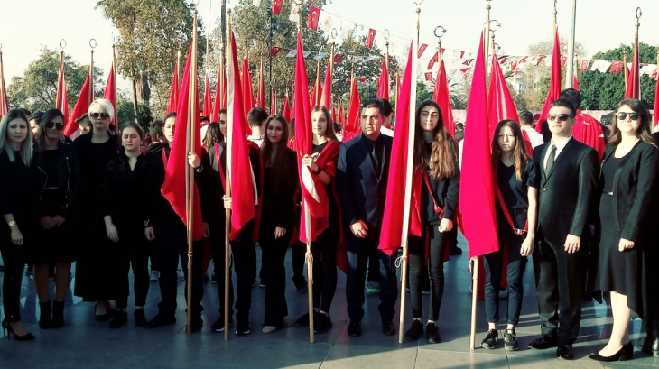 Lara Okyanus Koleji 10 Kasım Atatürk'ü Anma Töreninde