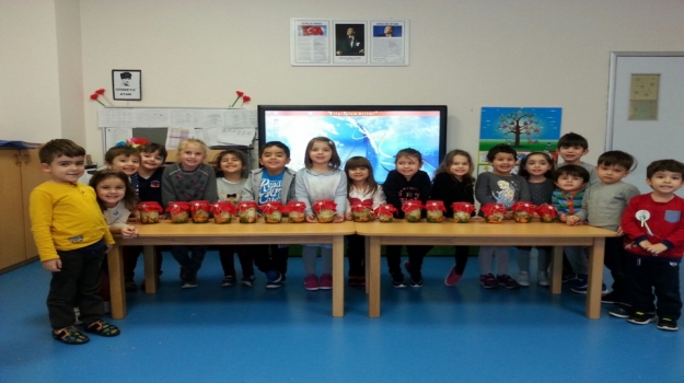 Mimarsinan Okulöncesi Yunuslar Grubu Mutfak Etkinliği