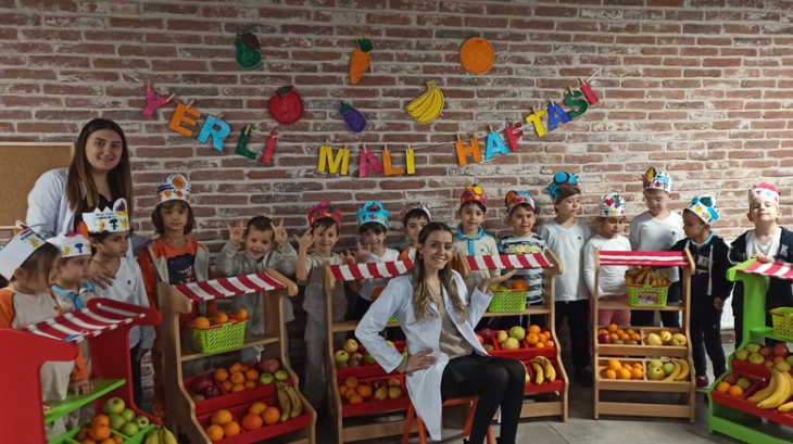 Okul Öncesi Öğrencileri Tutum Yatırım ve Türk Malları Haftasını Kutladılar
