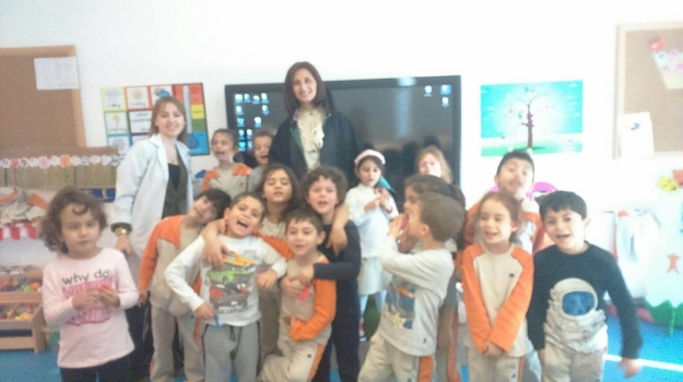 Okyanus Koleji Beykent Okul Öncesi Gökkuşağı Grubu Öğrencilerinin Aile Katılım Çalışması