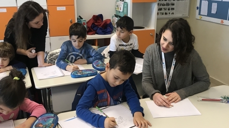 Okyanus Koleji Mavişehir Kampüsünde İlkokula Hazırlık Çalışmaları