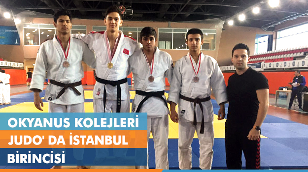 Okyanus Kolejleri İstanbul Judo Şampiyonası'nda Birinci Oldu