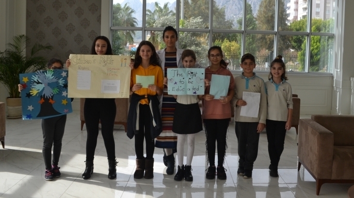 Ortaokul Öğrencileri 'TALK TO OKYANUS ' Etkinliği Yaptı