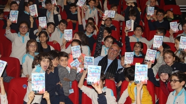 Eryaman Okyanus Ortaokul Öğrencileri Çocuk Edebiyatının Güçlü Kalemi Erdal Çakıcıoğlu İle Buluştu