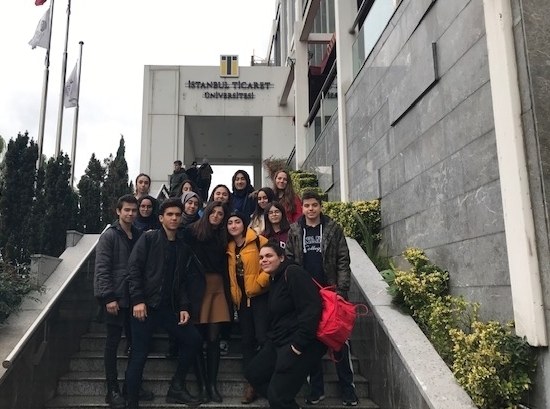 Sancaktepe Okyanus Koleji Öğrencileri İstanbul Ticaret Üniversitesi ''Motivasyon ve Stres Yönetimi'' Seminerinde.