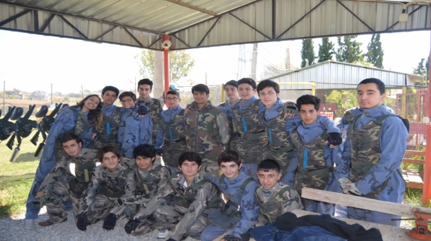 Adana Okyanus Koleji Anadolu Lisesi Öğrencileri Paintball Etkinliğinde