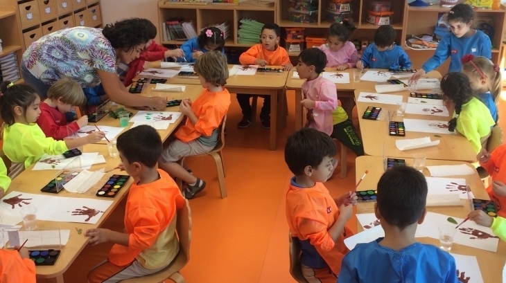 Antalya Konyaaltı Okyanus Koleji Okul Öncesi Güneş Sınıfı Aile Katılım Etkinliğinde
