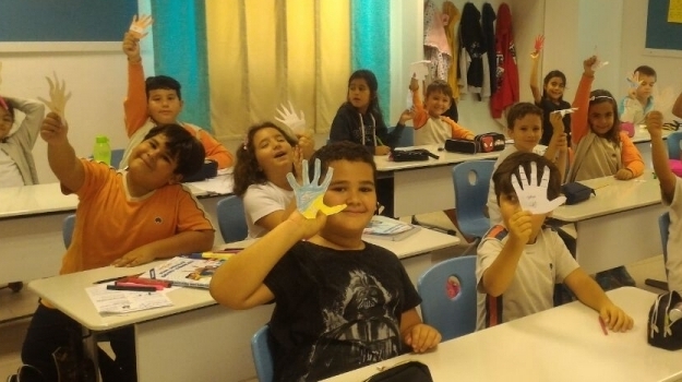 Antalya Okyanus Koleji 2-A ve 2-B sınıfı "Değerler Eğitimi" Dersinde