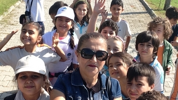 Antalya Okyanus Koleji 3.Sınıfı Kelebek Park Ziyaretinde