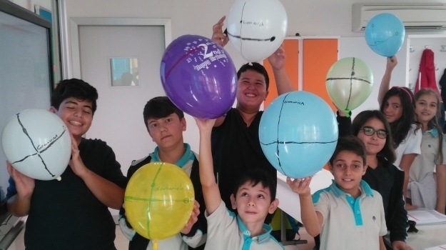 Antalya Okyanus Koleji Ortaokulu 6.Sınıflar Paralel ve Meridyenler Konusunu İşledi