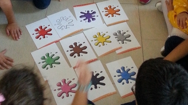 Antalya Okyanus Koleji İlkokulu 2-A Sınıfı Flashcard Oyunuyla Öğrendi