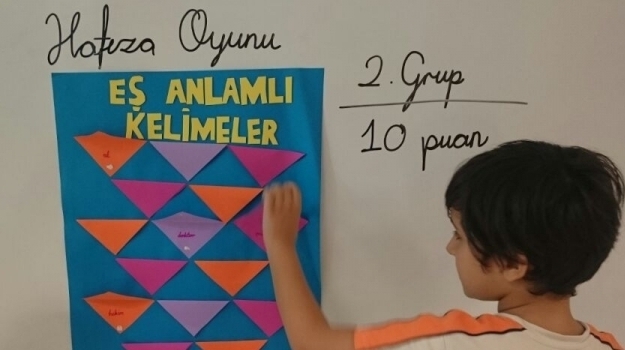 Antalya Okyanus Koleji İlkokulu 2. Sınıfı Eş Anlamlı Kelimeleri Eşleştirdi