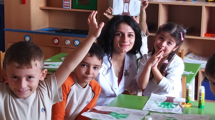 Ataşehir Okyanus Koleji Okul Öncesi Bulutlar Grubu Fun with English Dersinde