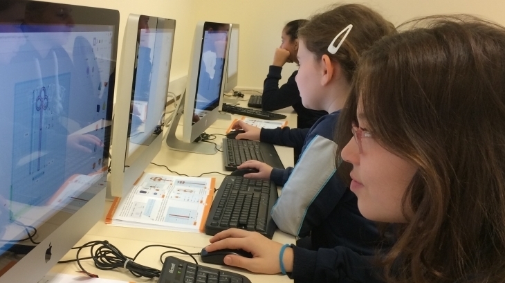 Ataşehir Okyanus Koleji Ortaokul Öğrencileri Tinkarced Öğreniyor