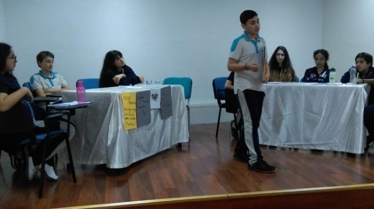 Bahçeşehir Okyanus Koleji Ortaokul Kademesi Münazara Turnuvası Başladı