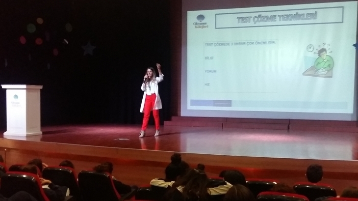 Bahçeşehir Okyanus Koleji Ortaokul Kademesi Test Çözme Teknikleri Semineri