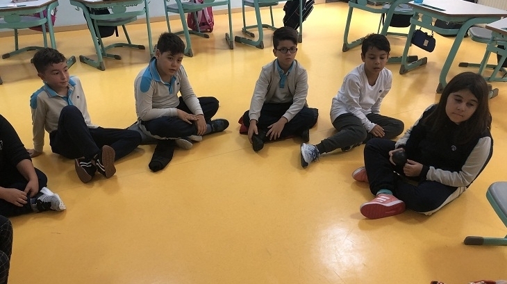 Bahçeşehir Okyanus Koleji Üstün Zekâlılar Ve Yetenekliler İlkokulu 3-F Sınıfı Akıl ve Zekâ Oyunları Dersinde