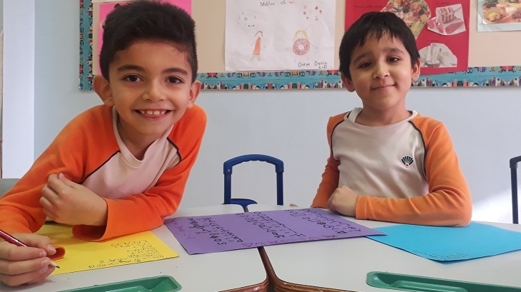 Bahçeşehir Okyanus Koleji Üstün Zekalılar ve Yetenekliler İlkokulu 2-D Sınıfı Öğrencileri Türkçe Dersinde