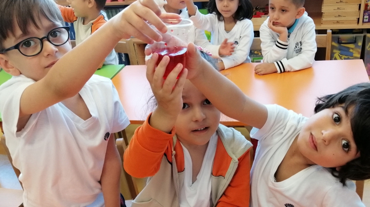 Beykent Okul Öncesi Güneş Grubu Türkçe Etkinliğinde