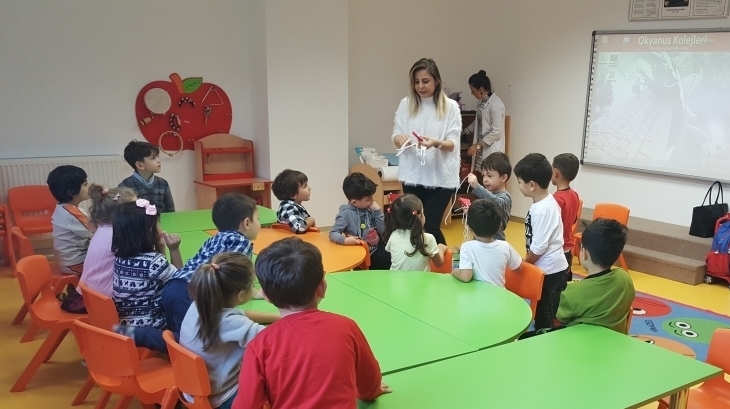 Beykent Okyanus Koleji Okul Öncesi 	Balıklar Grubu Öğrencileri Aile Katılım Etkinliğinde