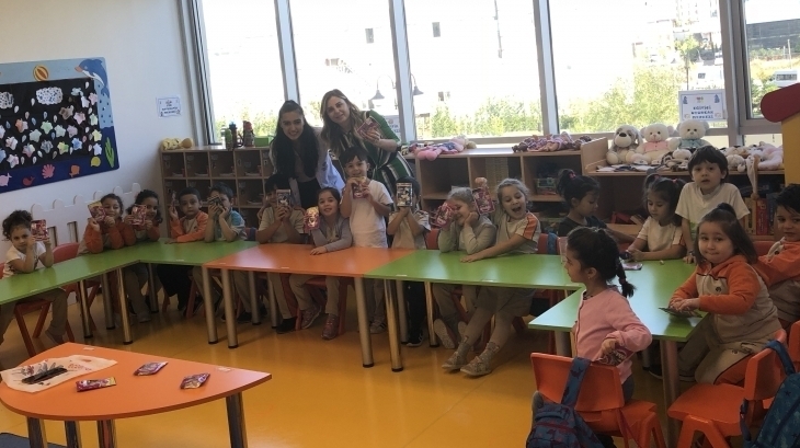Beykent Okyanus Koleji Okul öncesi Gökkuşağı  Grubu Aile Katılım Etkinliğinde