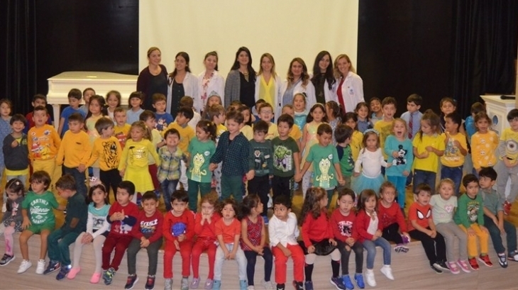 Beykent Okyanus Koleji Okul Öncesi Öğrencileri Renk Partisinde